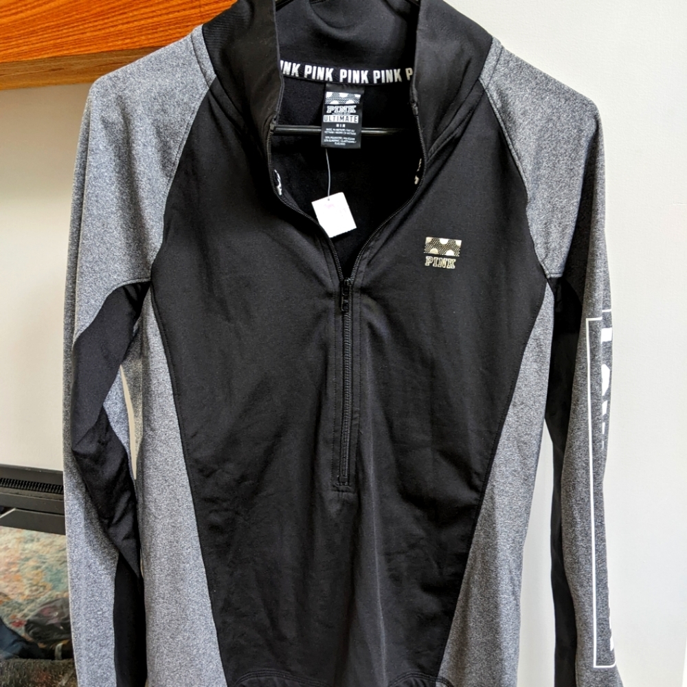 Victoria's Secret Pink Ultimate Half Zip Pullover M